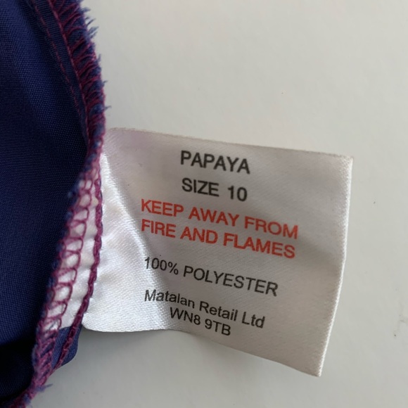 Papaya color block shift dress - Picture 5 of 6